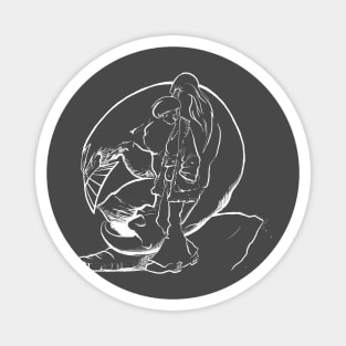 The Maxx inspired Line Art Magnet